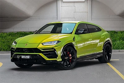 Lamborghini Urus Neon Green
